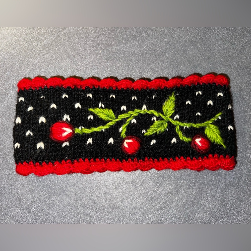 Floral Embroidered headband